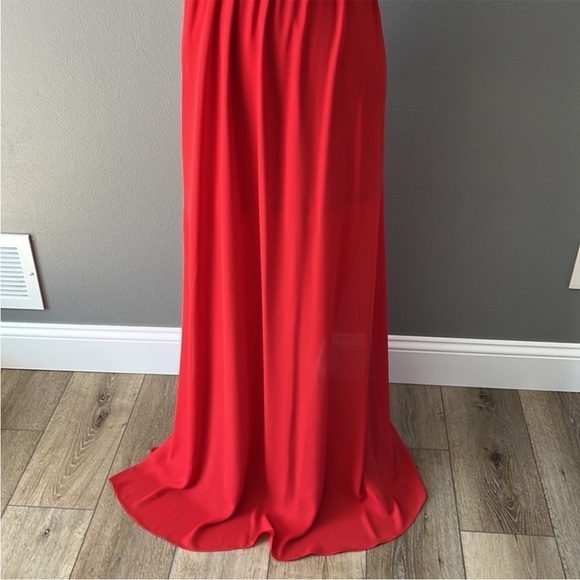 Show Me Your Mumu Hacienda Red Off The Shoulder Maxi dress - Picture 9 of 10